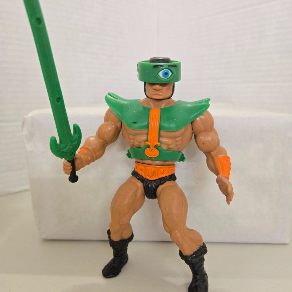 motu vintage 1980's Heman HE-MAN  Tri-Klops complete masters of  universe
